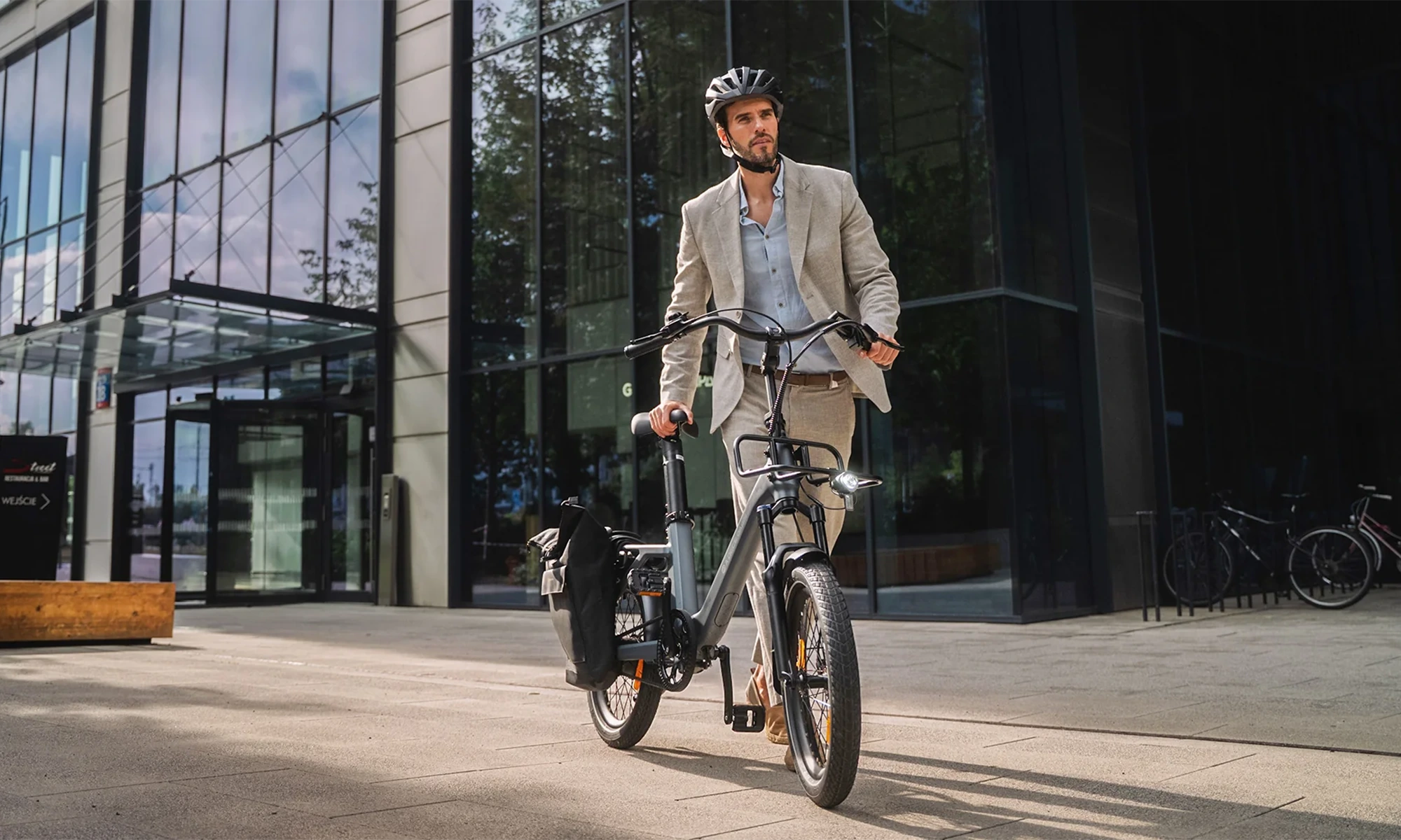 ADO Air One電動アシスト自転車 グレー | 正規販売代理店MOTORISTS