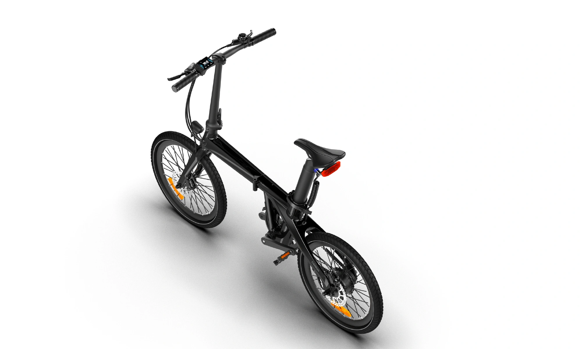 ADO Air20Carbon電動アシスト自転車 アイスランドブラック | 正規販売代理店MOTORISTS