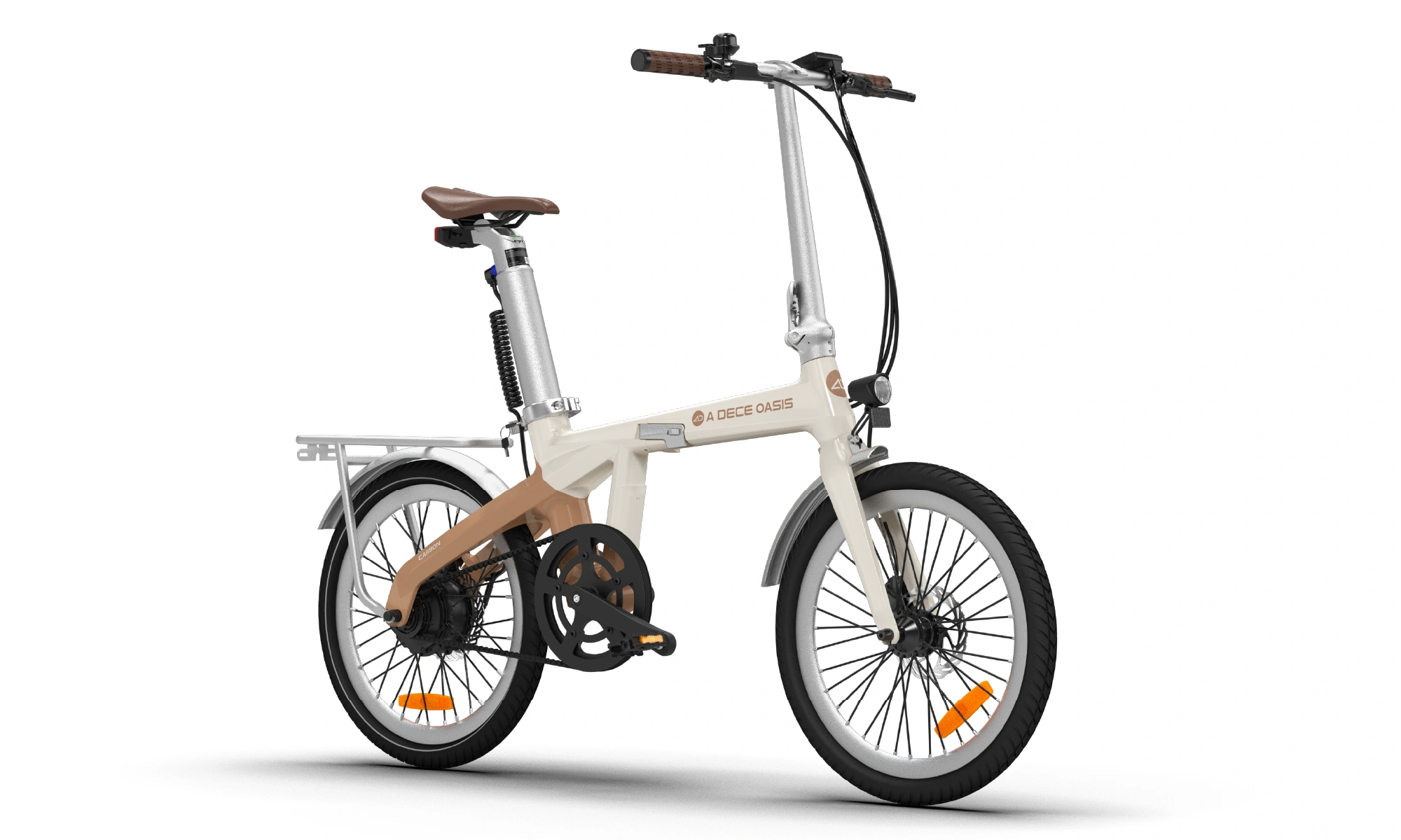 ADO Air20Carbon電動アシスト自転車 フェアアイル ラテ | 正規販売代理店MOTORISTS