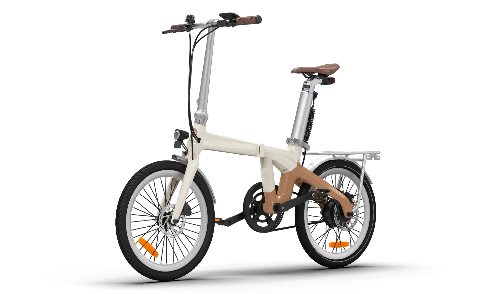 ADO Air20Carbon電動アシスト自転車 フェアアイル ラテ | 正規販売代理店MOTORISTS
