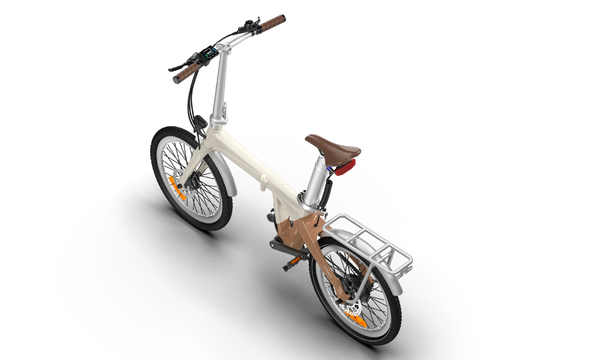 ADO Air20Carbon電動アシスト自転車 フェアアイル ラテ | 正規販売代理店MOTORISTS