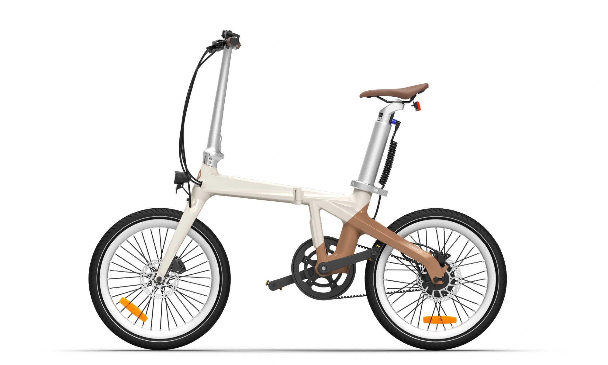 ADO Air20Carbon電動アシスト自転車 フェアアイル ラテ | 正規販売代理店MOTORISTS