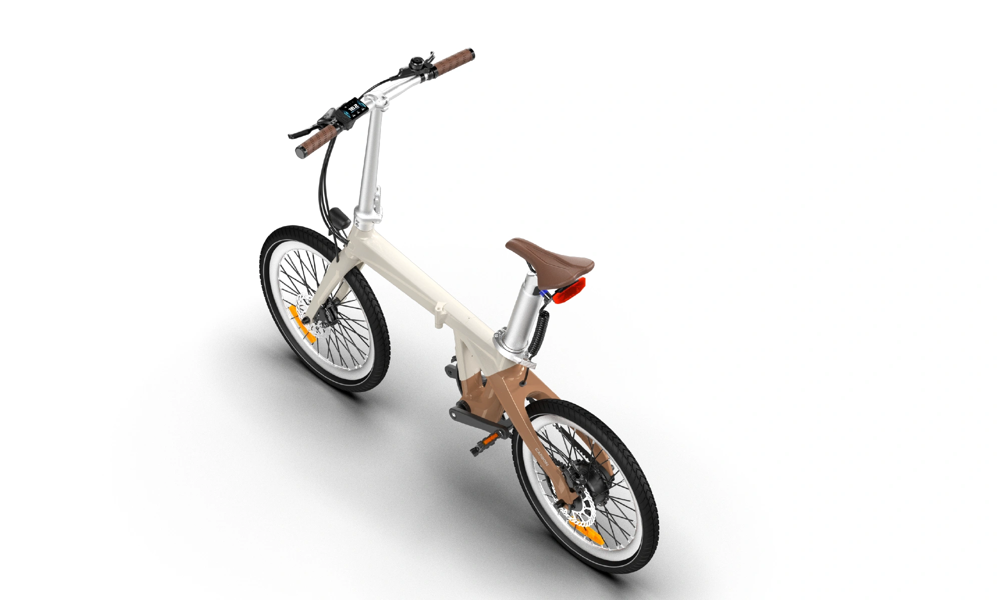 ADO Air20Carbon電動アシスト自転車 フェアアイル ラテ | 正規販売代理店MOTORISTS