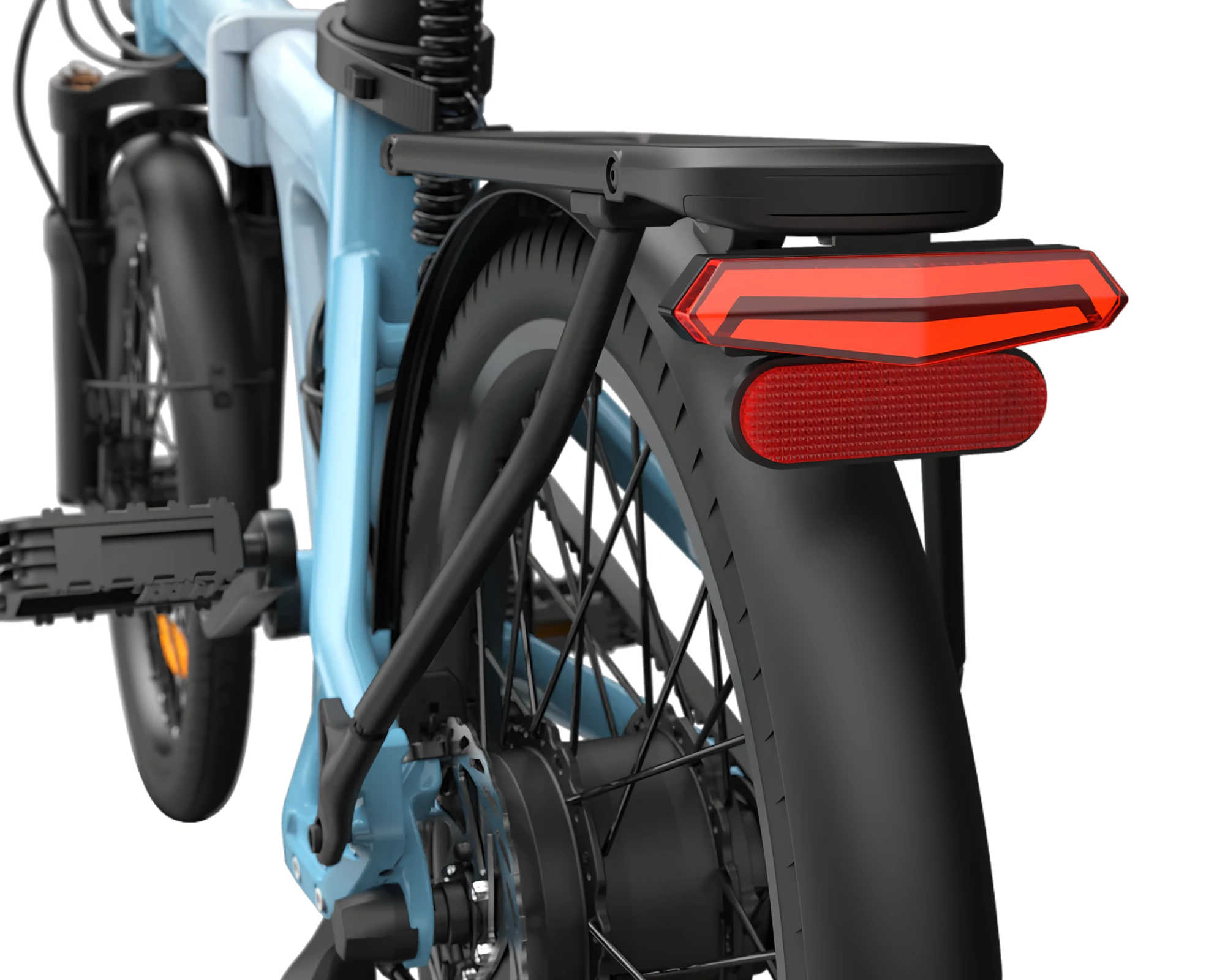 ADO Air20ULTRA電動アシスト自転車 | ウインカー内蔵テールライト | 正規販売代理店MOTORISTS