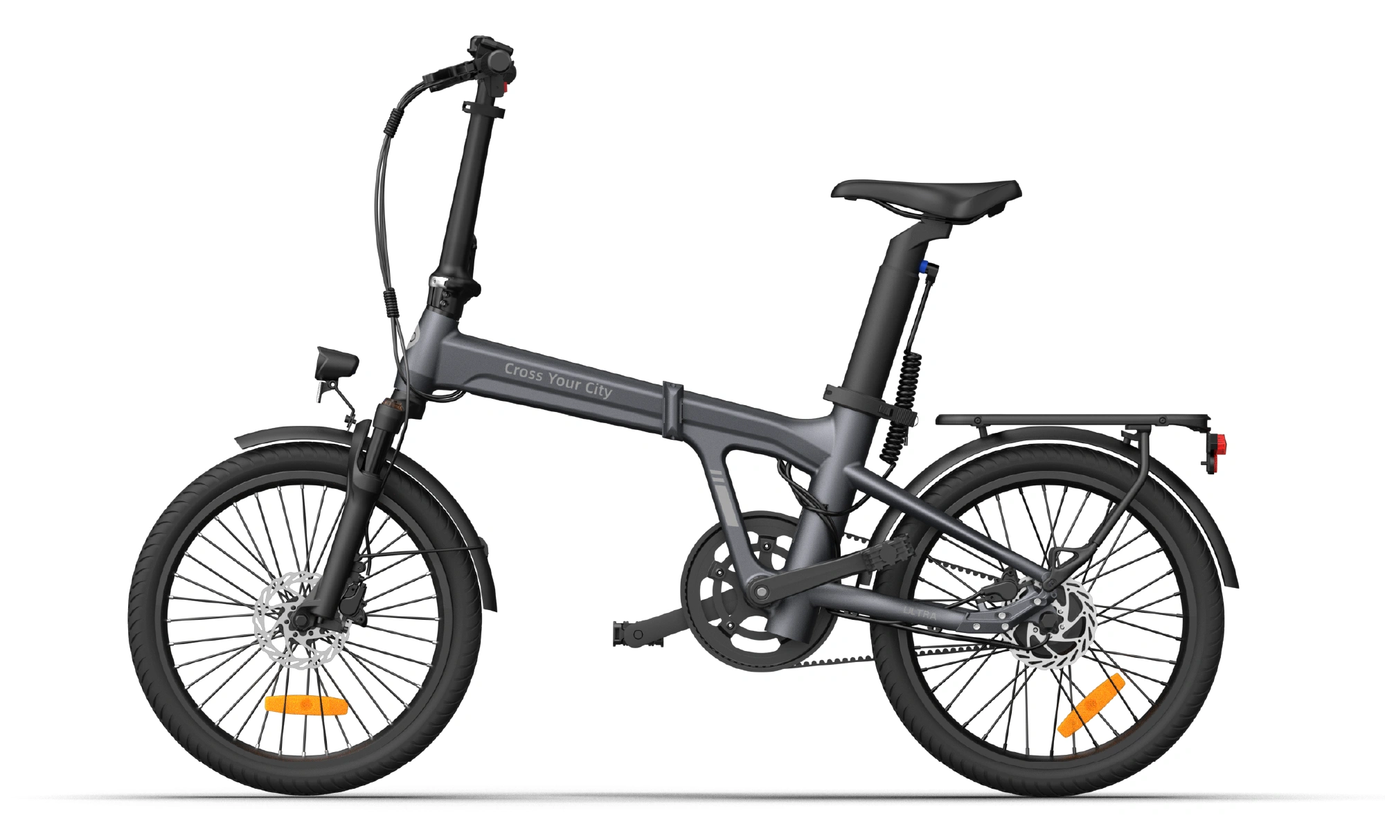 ADO Air20ULTRA電動アシスト自転車 グレー | 正規販売代理店MOTORISTS