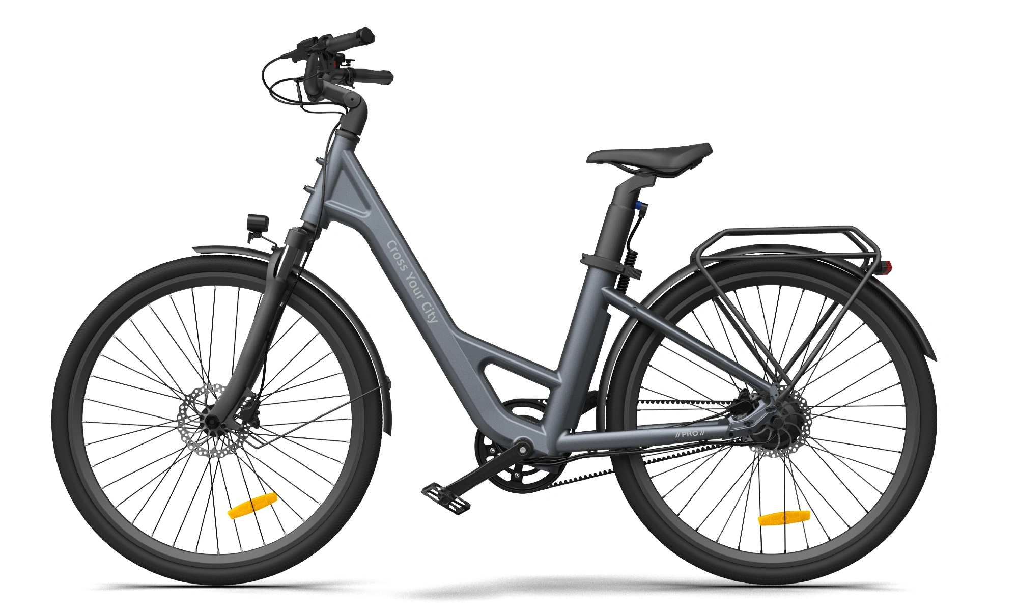 ADO Air28PRO電動アシスト自転車 グレー | 正規販売代理店MOTORISTS